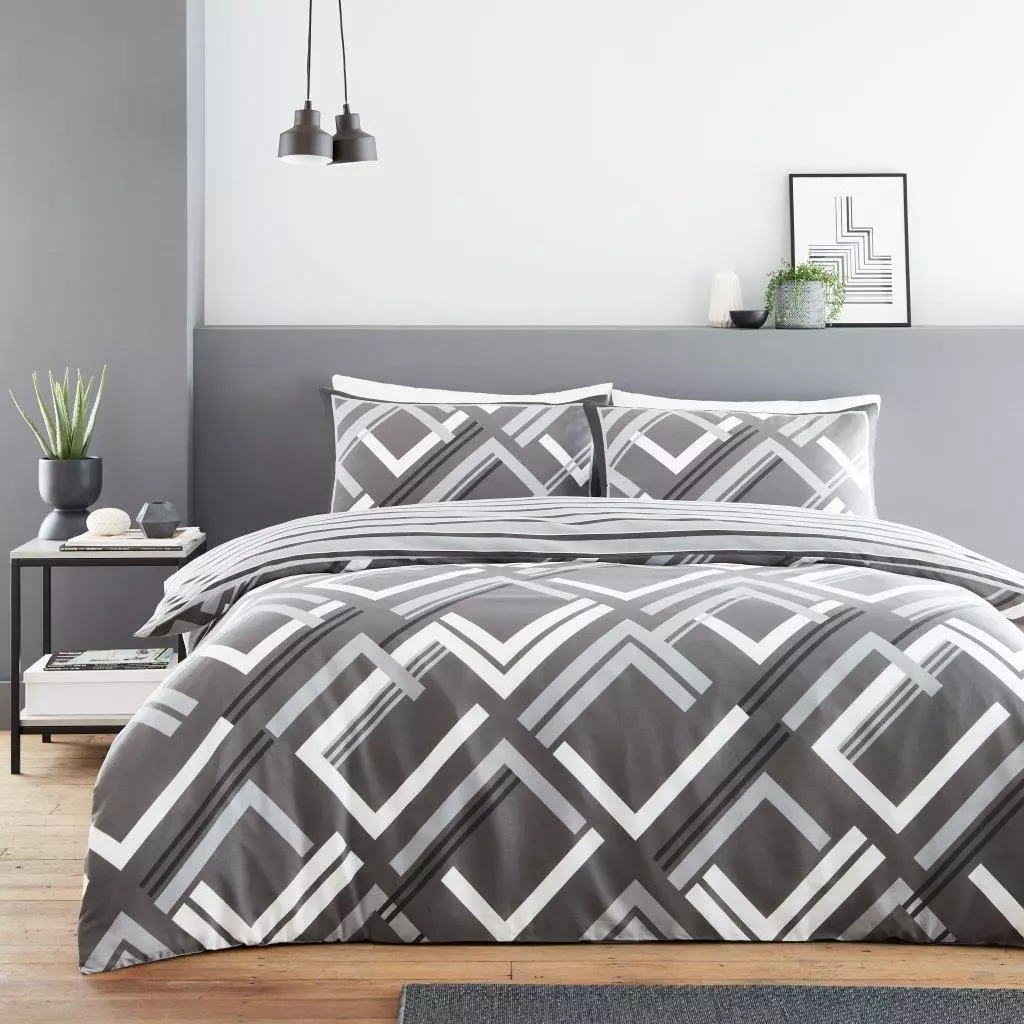 HARLOW Stripes Pattern Duvet Cover Quilt Covers Bedding Sets With Pillowcases