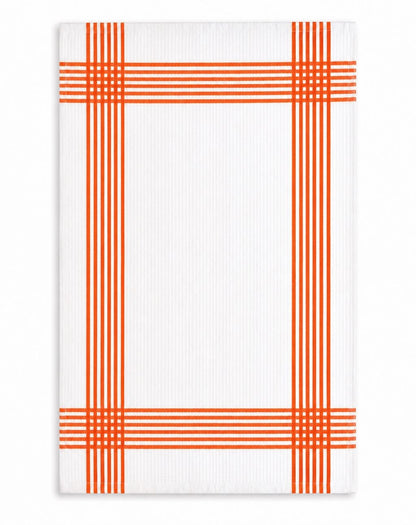 8 PCS 100% COTTON  WAFFLE  TEA TOWELS KITCHEN TOWEL CHECK DESIGN HIGH ABSORBER