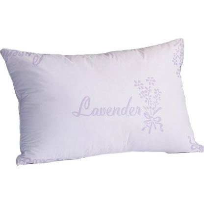 Hotel Quality One Pillow Lavender Scented, Copper Infused Memory Foam, Ice Cool
