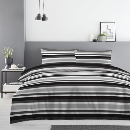 4 Pcs Complete Duvet Cover Set With Matching Bed Sheet & Pillowcases Double King