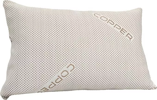 Hotel Quality One Pillow Lavender Scented, Copper Infused Memory Foam, Ice Cool