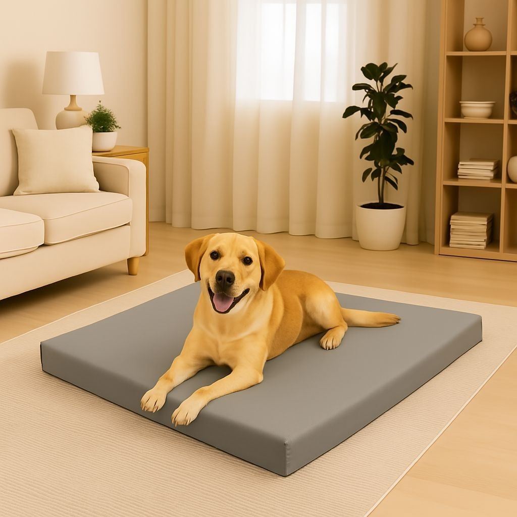 Waterproof Pet Cushion 70cm x 95+5cm Hygienic Dog Mat Bed for Cage, Car & Travel