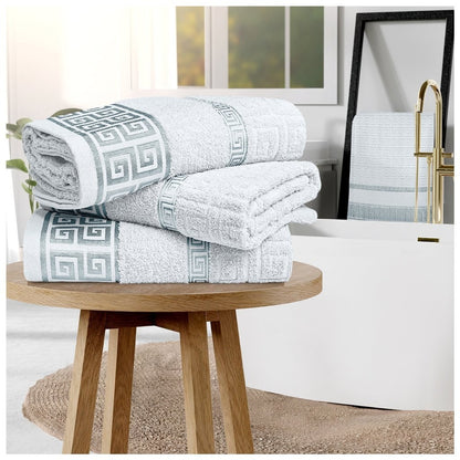 3Pcs Odella Bath Sheet 100% Egyptian Cotton Soft & Absorbent 500 GSM