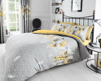 Feathers Dream Catcher Duvet Cover Sets Soft Quilt Cover Bedding Sets / Curtains