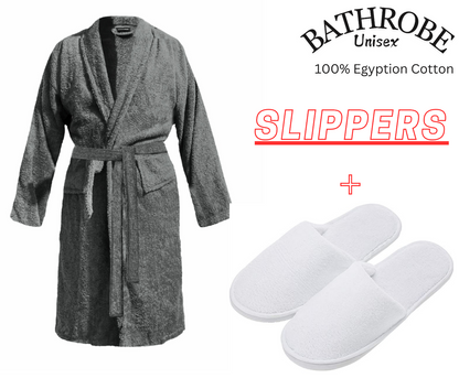 TERRY TOWEL BATH ROBE UNISEX LUXURY SOFT EGYPTIAN COTTON TOWELLING DRESSING GOWN