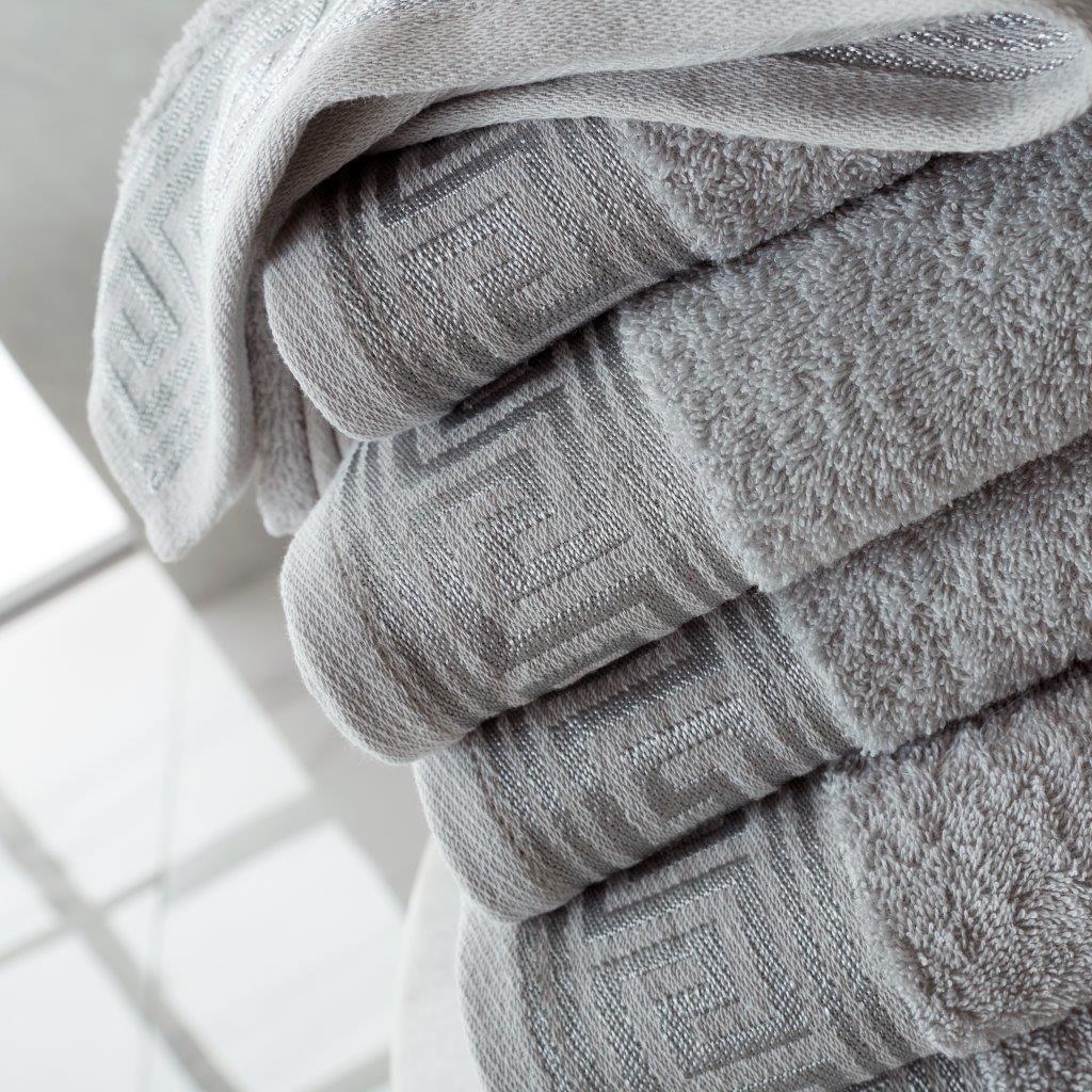 Greek Key Style 100% Egyptian Cotton Towels Sets Bath Sheets Jumbo Sheets Hotel