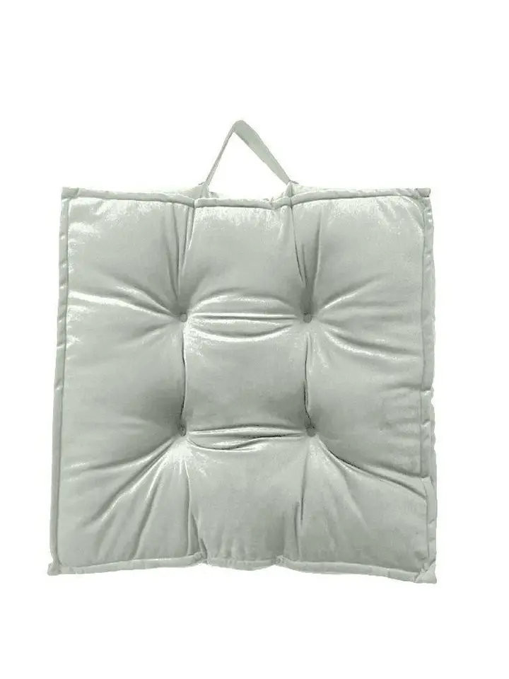 Booster Seat Cushion Pad Velvet Thick Floor Armchair Kitchen Garden Adult Indoor