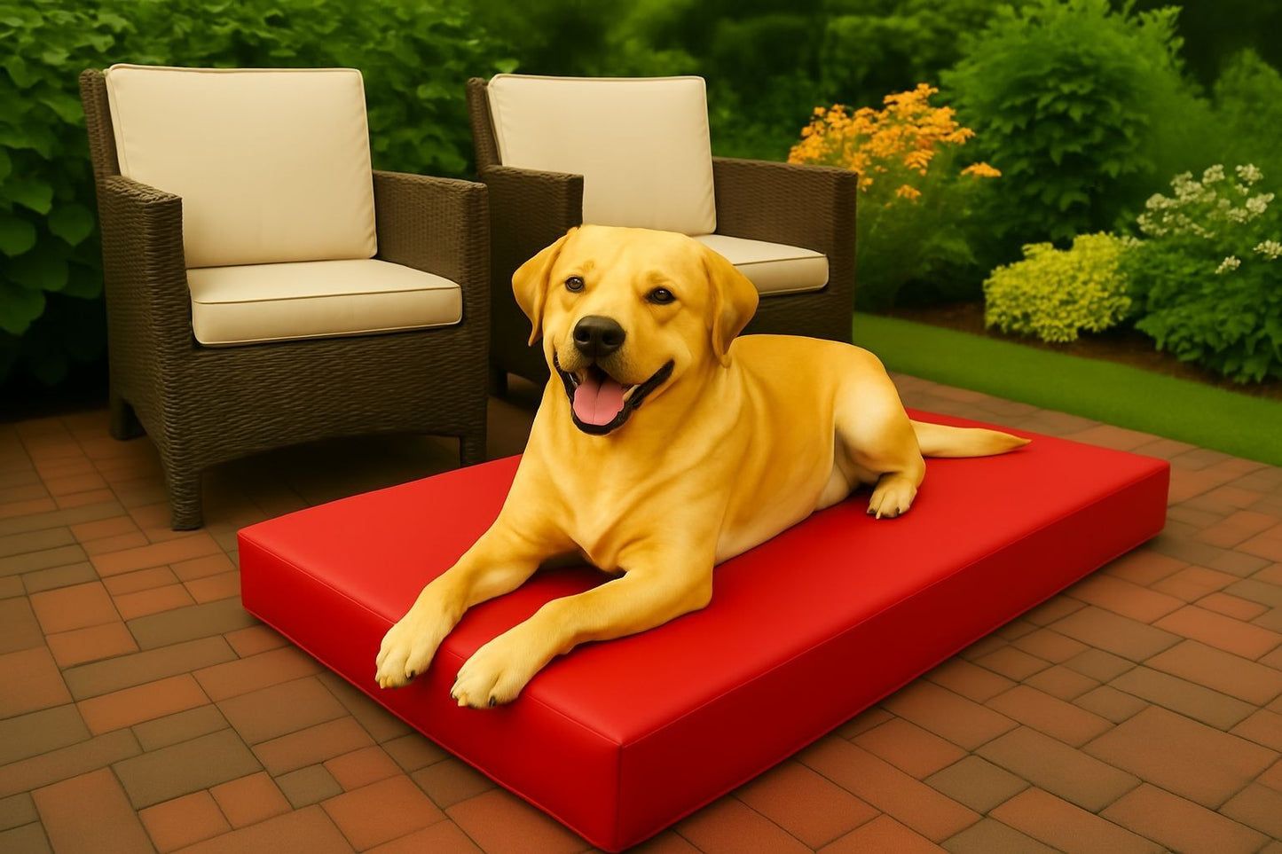Waterproof Pet Cushion 70cm x 95+5cm Hygienic Dog Mat Bed for Cage, Car & Travel