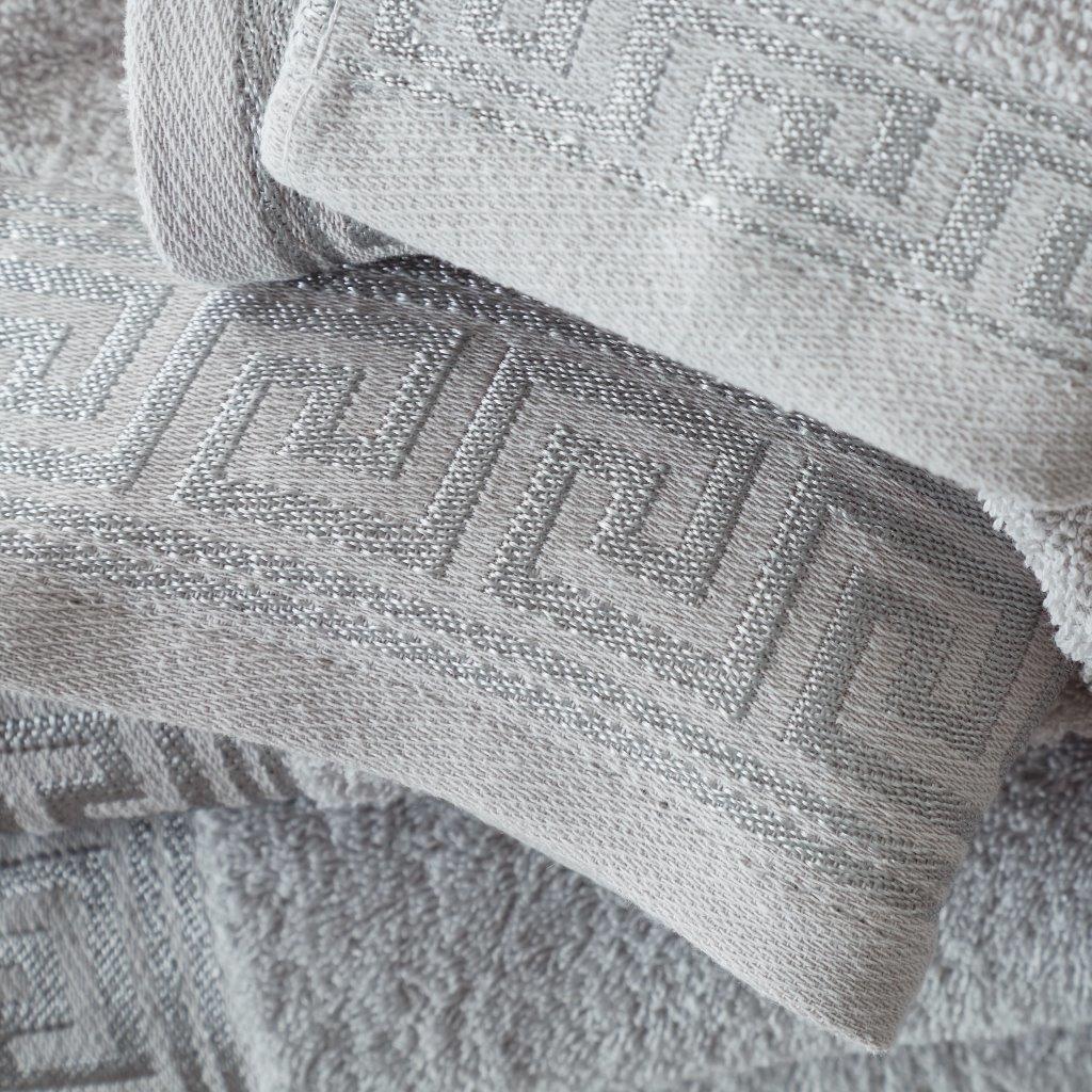 Greek Key Style 100% Egyptian Cotton Towels Sets Bath Sheets Jumbo Sheets Hotel