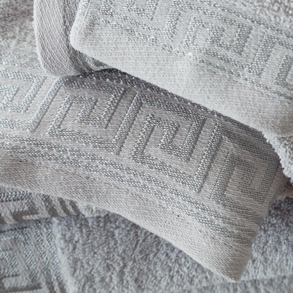 Greek Key Style 100% Egyptian Cotton Towels Sets Bath Sheets Jumbo Sheets Hotel