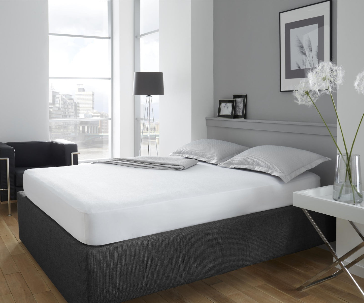 Waterproof Terry Mattress Protector Fitted Sheet Anti Allergy Single Double King