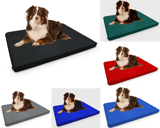 Dog Bed Mattress Pet Cage Crate Mat Heavy Duty Waterproof Cat Pad Washable Cover