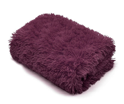 HUG & SNUG THROW LUXURY WARM COSY SOFT SOFA BED MINK FLUFFY FUR BLANKET DOUBLE