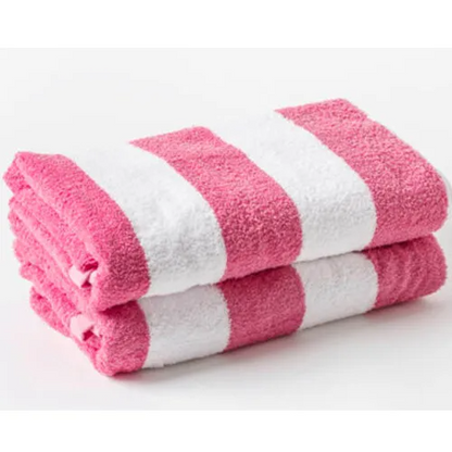 Large Beach and Pool Towel 100% Cotton Velour | Chlorine Resistant | 70×150cm