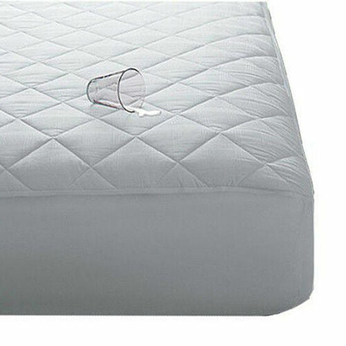 EXTRA DEEP QUILTED WATERPROOF MATTRESS PROTECTOR  FITTED SHEET BED WET COVER