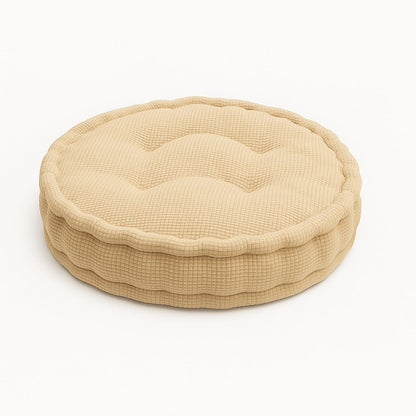 Rounded 10cm Thick padded seat cushion garden dining chair pad indoor outdoor boosters