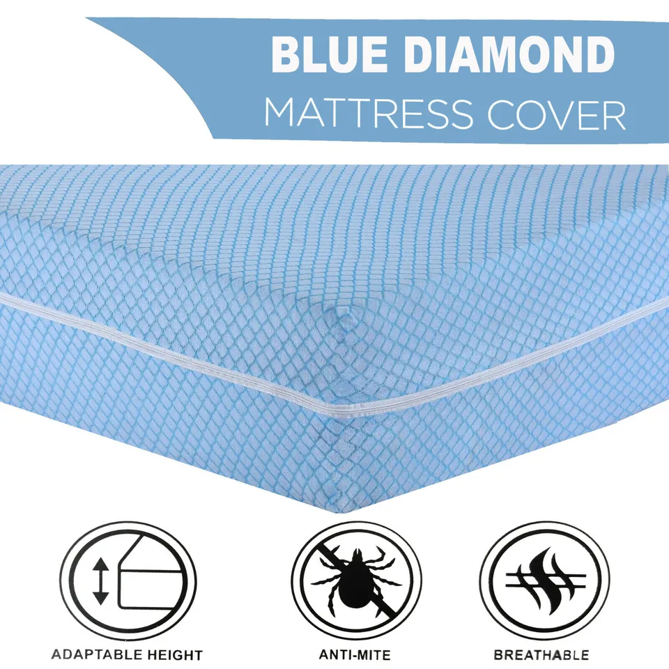 Zipped Mattress Cover Protector ANTI BED BUG Total Encasement Double & King Size