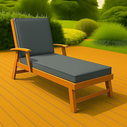 Mat For Reclining Sun Lounger Garden Folding Chair Bed Recliner Beach Camping
