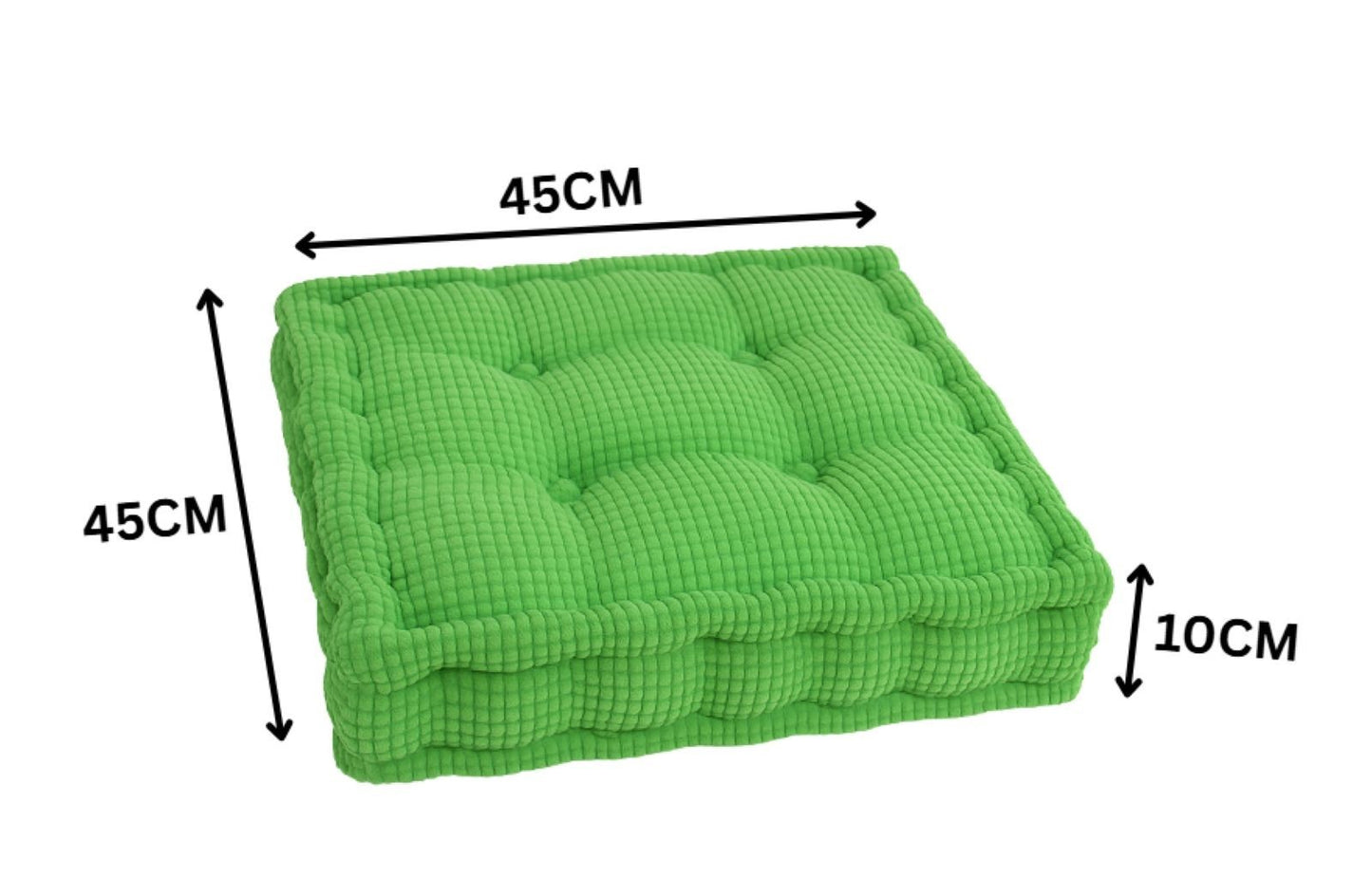 Booster Seat Cushion 45x45x10cm Plush Fleece Chair Height Raiser Support Comfort