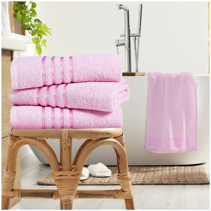 550gsm Hand Towel & Bath Sheet Super Soft 100% Cotton Quickly Dry Estrella Strip