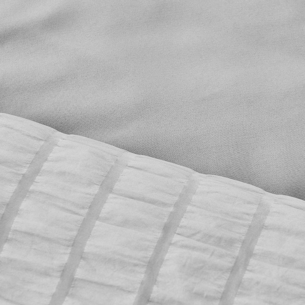 Seersucker Duvet Cover Set Soft Breathable Bedding Quilt Cover Pillowcase