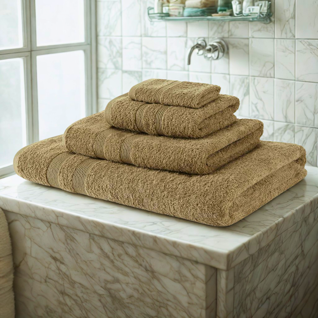 4Pcs Bale Egyptian Cotton Super soft 500 GSM Face Towels Hand Bath Towel Bath Sheet