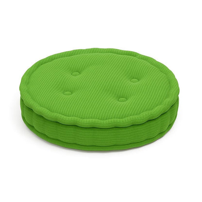 Rounded 10cm Thick padded seat cushion garden dining chair pad indoor outdoor boosters