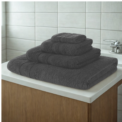 4Pcs Bale Egyptian Cotton Super soft 500 GSM Face Towels Hand Bath Towel Bath Sheet