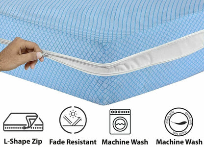 Zipped Mattress Cover Protector ANTI BED BUG Total Encasement Double & King Size