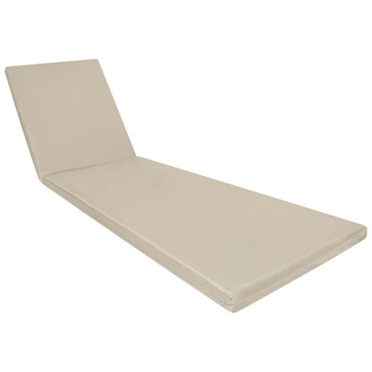 Mat For Reclining Sun Lounger Garden Folding Chair Bed Recliner Beach Camping