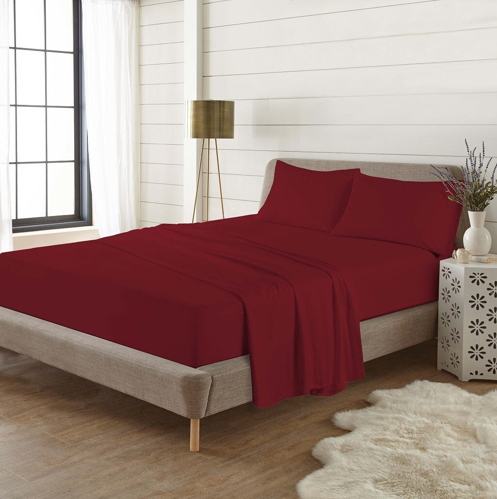 Flannelette 100% Brushed Cotton  Duvet Quilt Cover Bed Set Double King Single