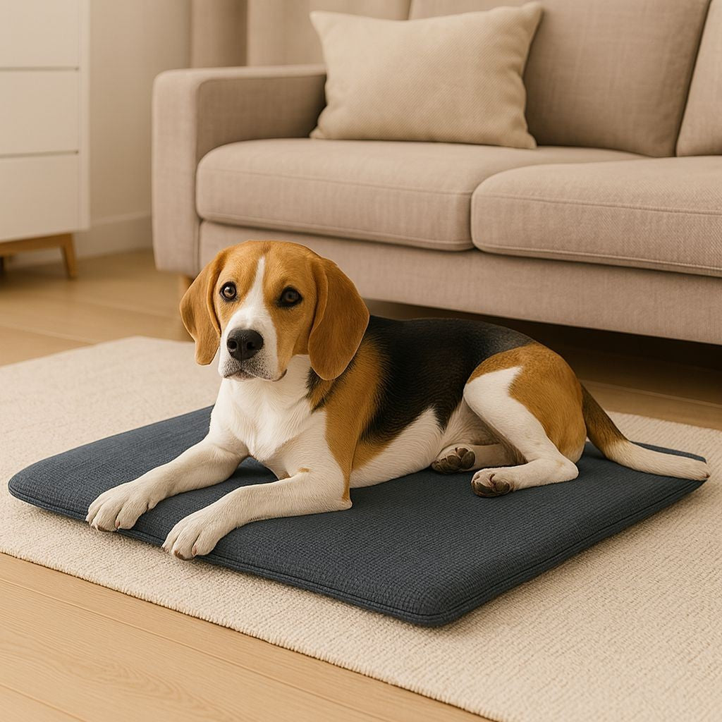 Large Dog Cat Pet Mat Bed 70x95cm Non-Slip Washable Fleece Puppy Travel Pad Soft