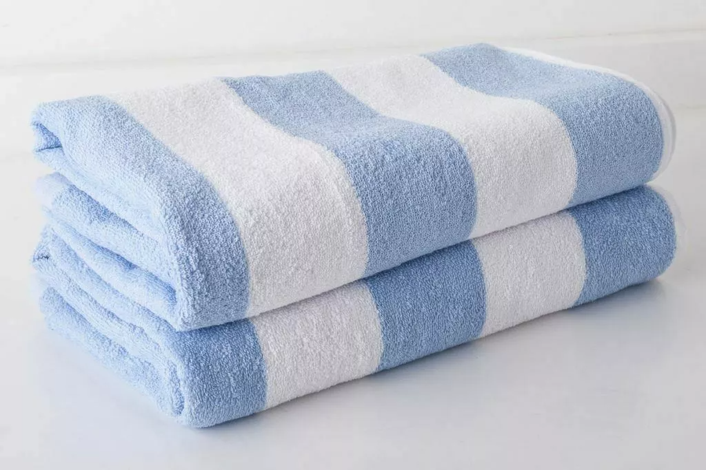 Large Beach and Pool Towel 100% Cotton Velour | Chlorine Resistant | 70×150cm