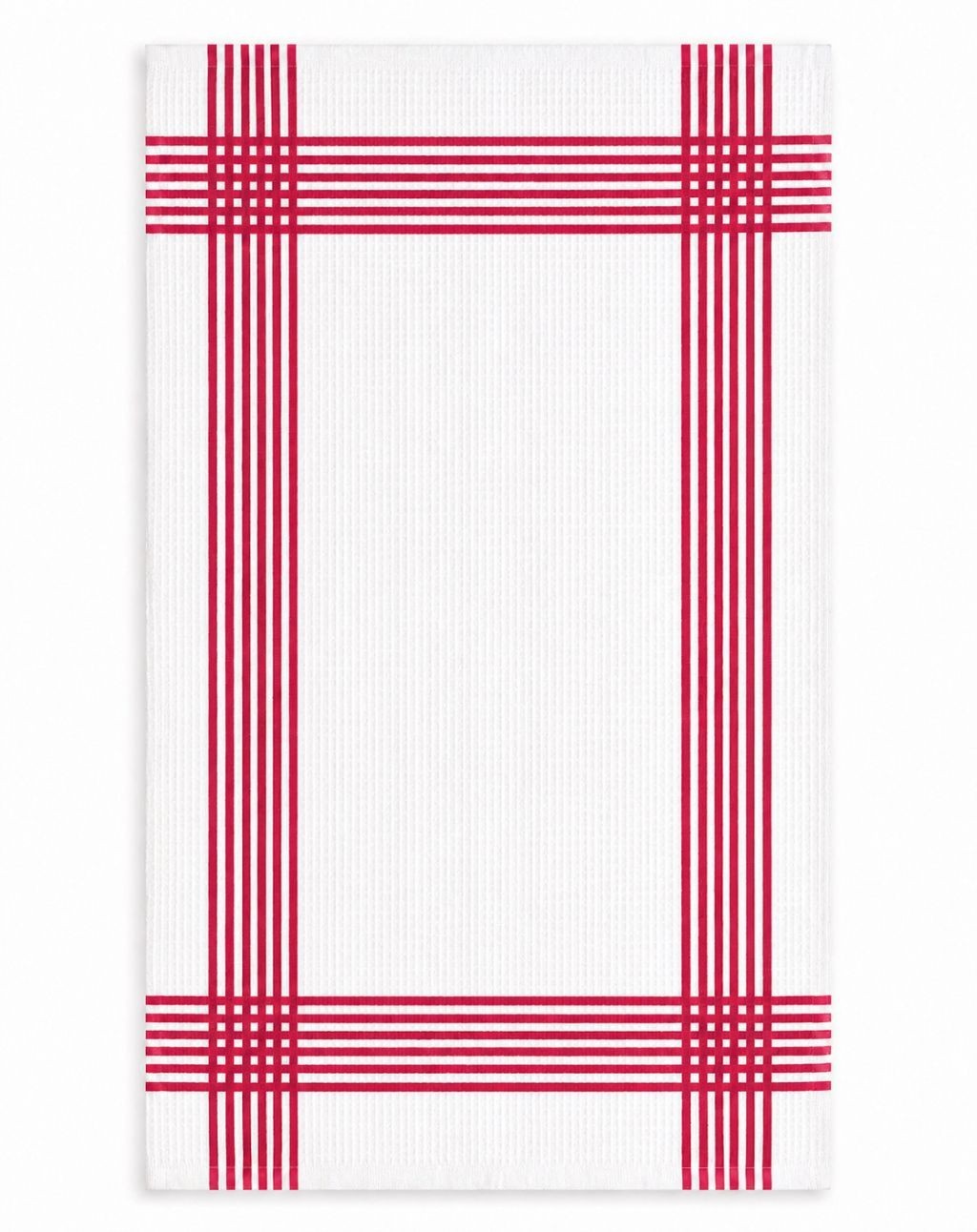 8 PCS 100% COTTON  WAFFLE  TEA TOWELS KITCHEN TOWEL CHECK DESIGN HIGH ABSORBER