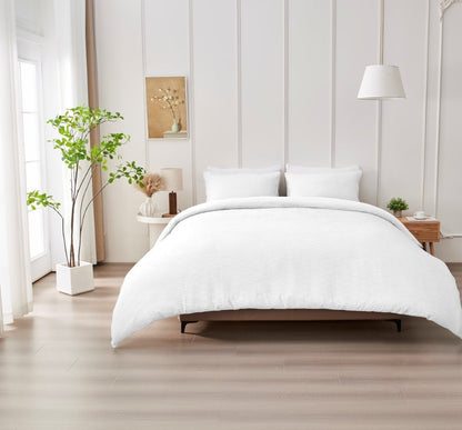Luxury Seersucker Durham Duvet Quilt Cover & Pillowcase/s Bedding Set