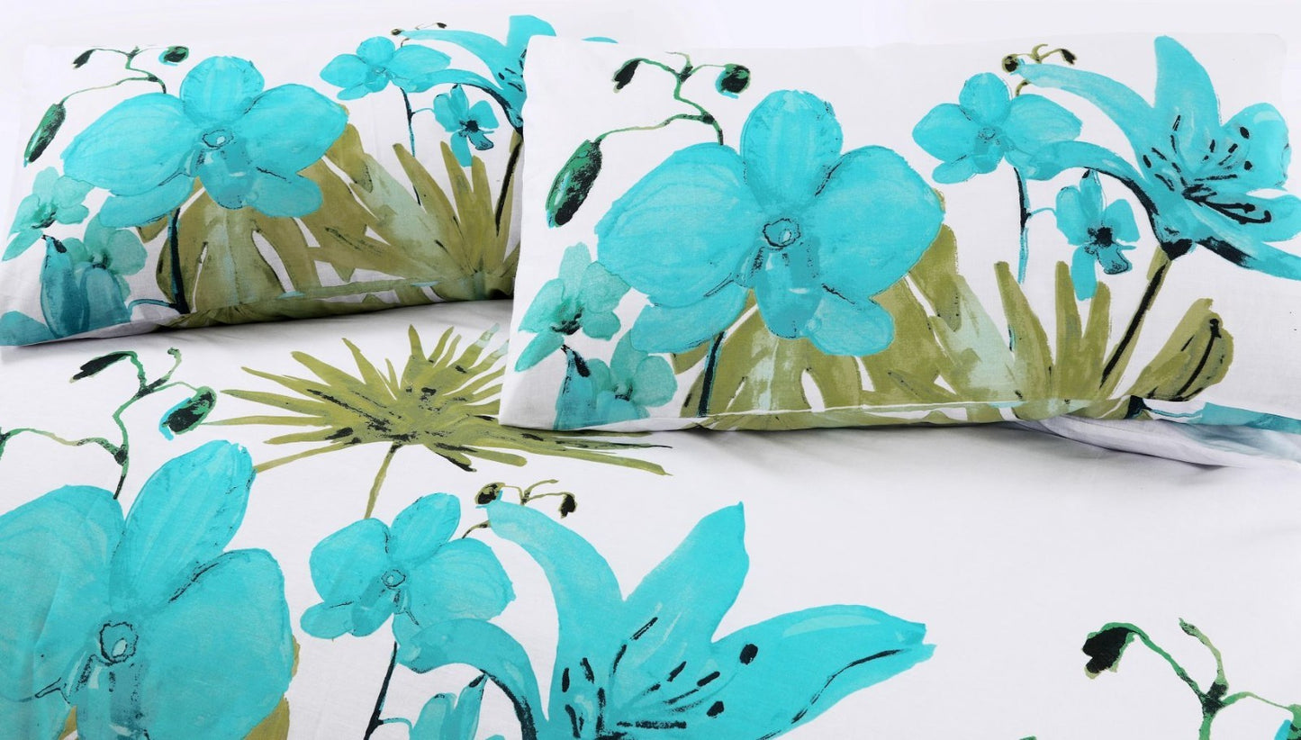 New Lily Poly cotton Duvet Cover Set Bedding Set Quilt Cover With Pillowcases