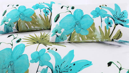 New Lily Poly cotton Duvet Cover Set Bedding Set Quilt Cover With Pillowcases