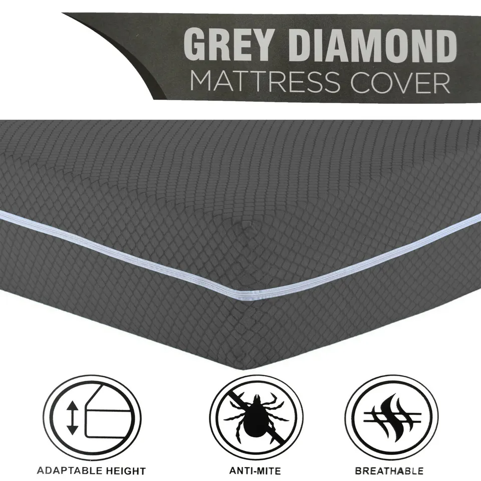 Zipped Mattress Cover Protector ANTI BED BUG Total Encasement Double & King Size