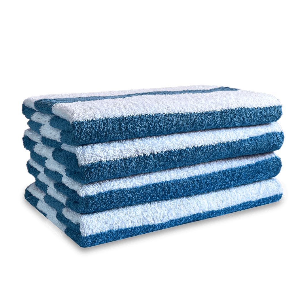 Large Beach and Pool Towel 100% Cotton Velour | Chlorine Resistant | 70×150cm