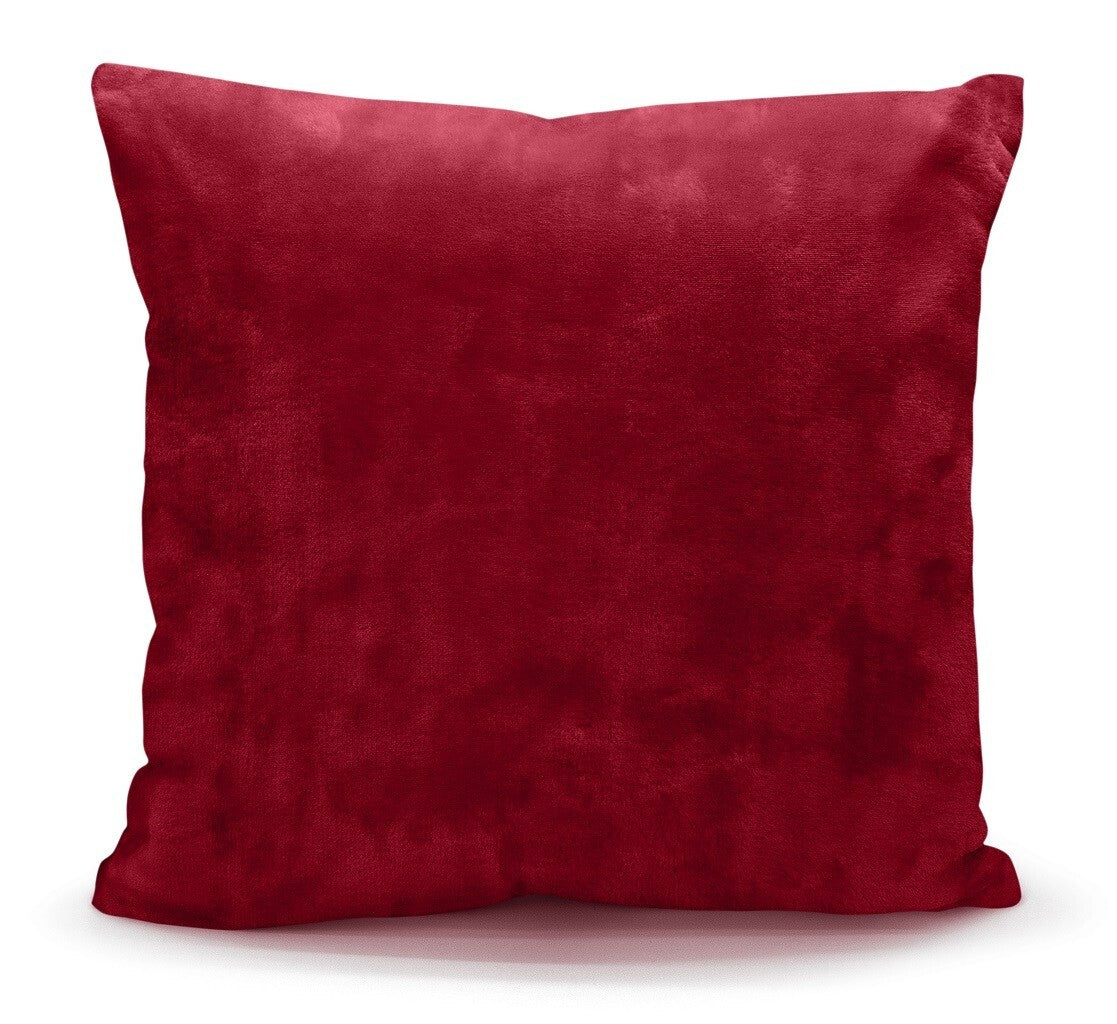 Plain Mink Throws Faux Fur Sofa Bed Warm Cuddle Blanket & Cushion Cover Beddings