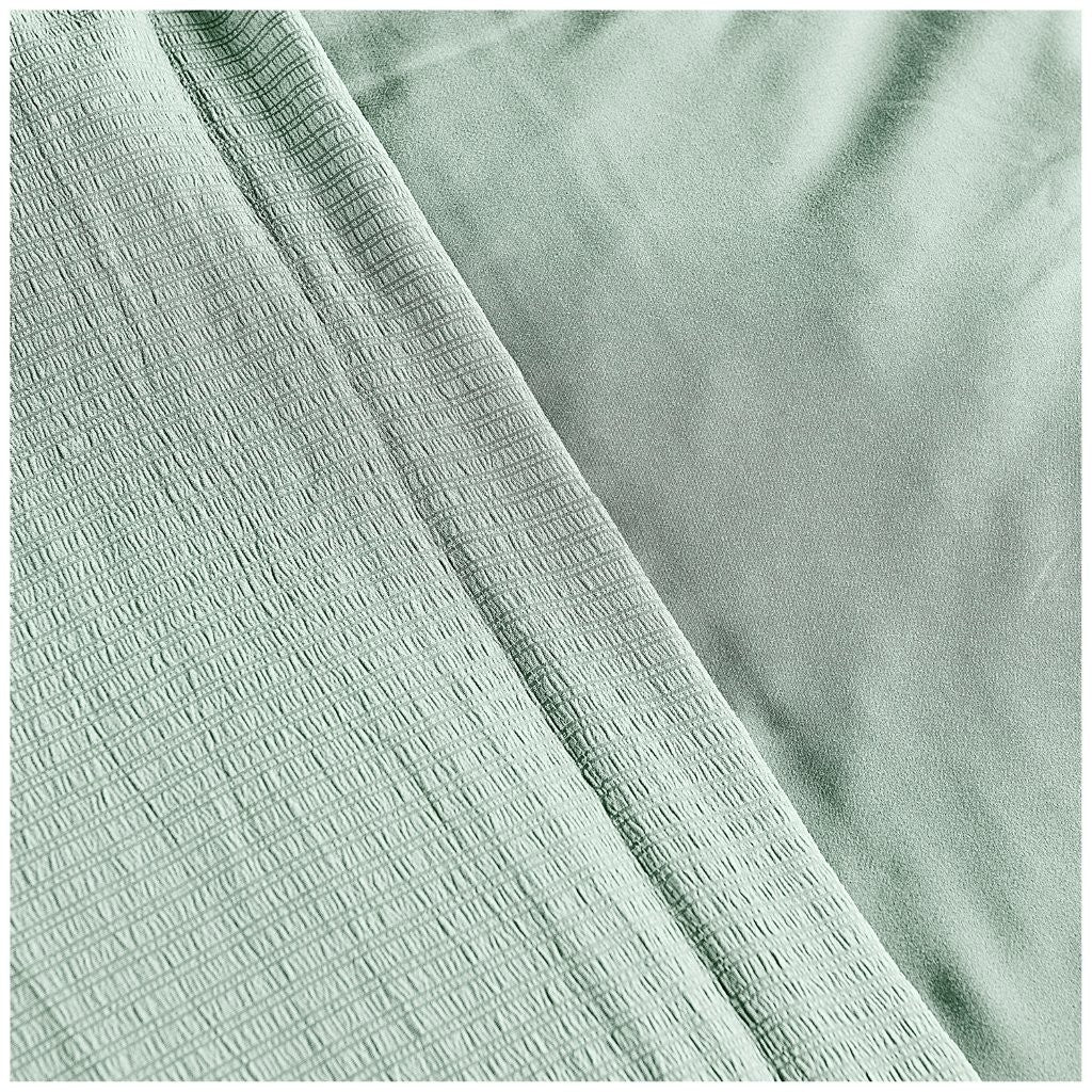Seersucker Newry Duvet Quilt Cover Pillow Case Bedding Bed Set 5 Colours
