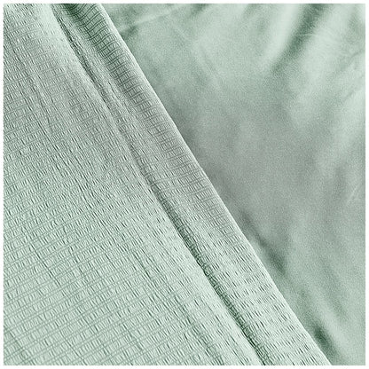 Seersucker Newry Duvet Quilt Cover Pillow Case Bedding Bed Set 5 Colours