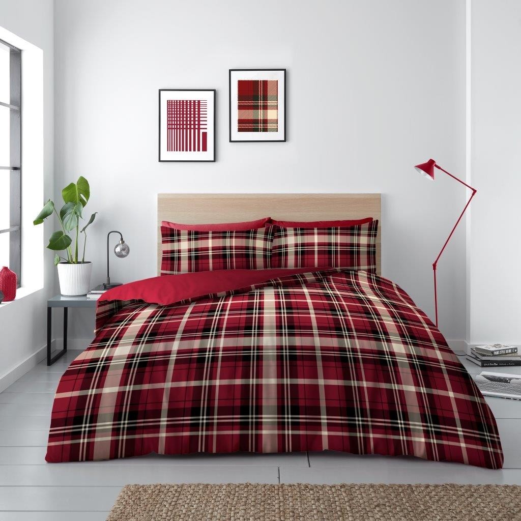 Reversible Microfibe Duvet Cover Quilt Cover Single Double King Size Bedding Set