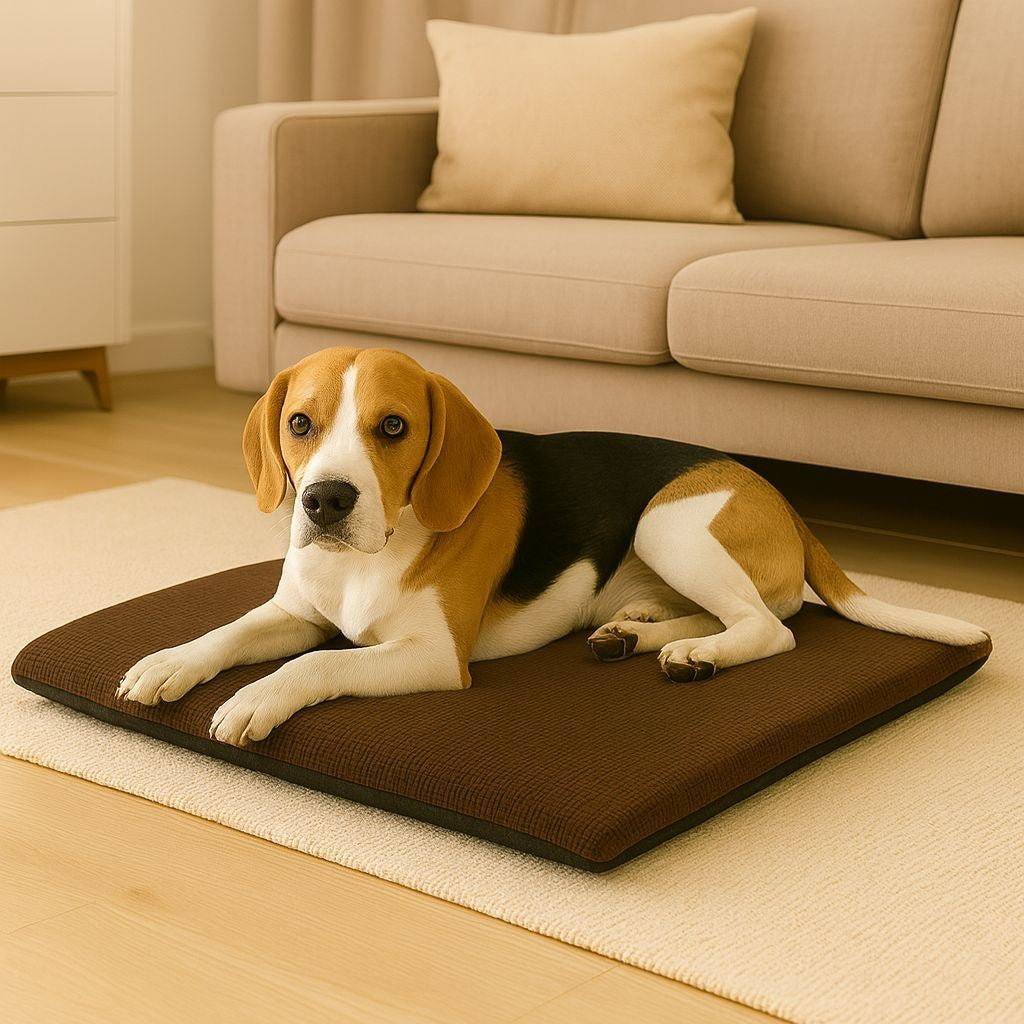 Large Dog Cat Pet Mat Bed 70x95cm Non-Slip Washable Fleece Puppy Travel Pad Soft