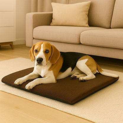 Large Dog Cat Pet Mat Bed 70x95cm Non-Slip Washable Fleece Puppy Travel Pad Soft