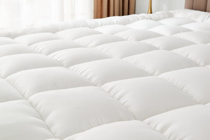 4" Inch Deep Luxury Hotel Quality Gel Microfiber Mattress Topper 10cm All Sizes