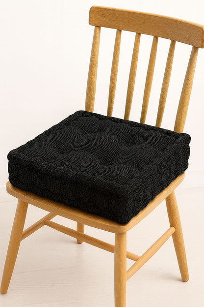 Thick padded seat cushion garden dining chair pad fleece indoor outdoor booster