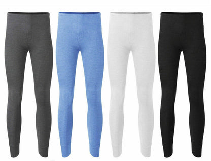 2pcs Men's Thermal Long Johns Underwear Pants Warm Trousers Baselayer Bottoms