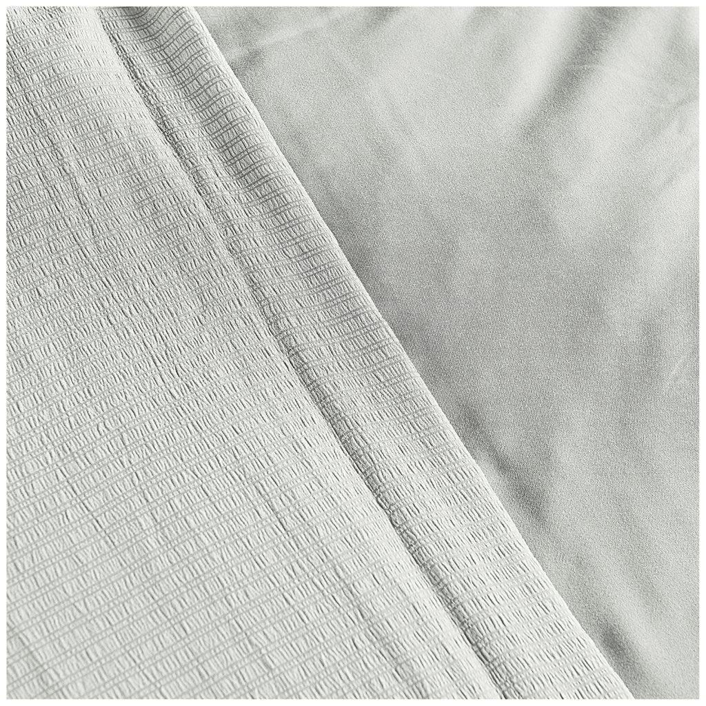 Seersucker Newry Duvet Quilt Cover Pillow Case Bedding Bed Set 5 Colours
