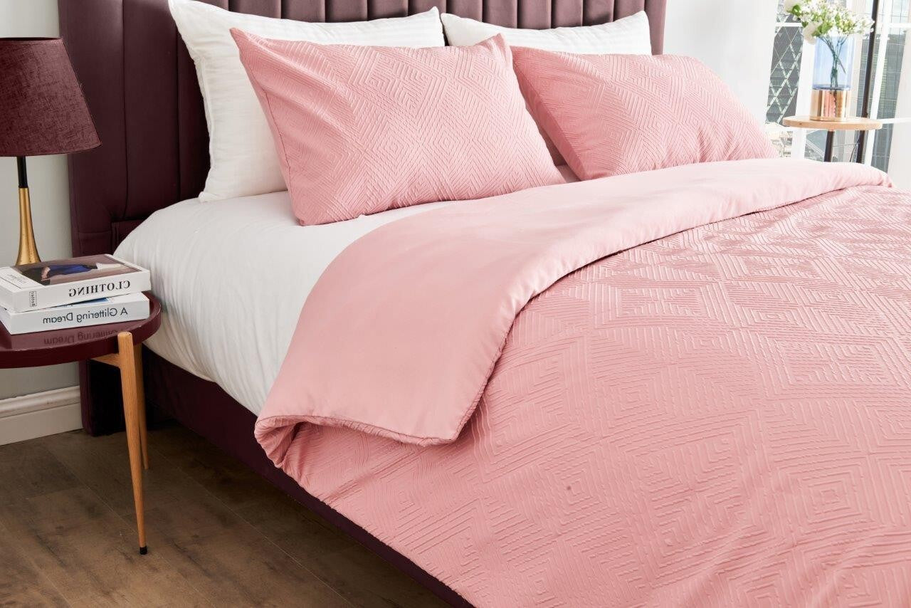 Luxury Geometric Bedding Duvet Quilt Cover Bedding Set Single Double King Size